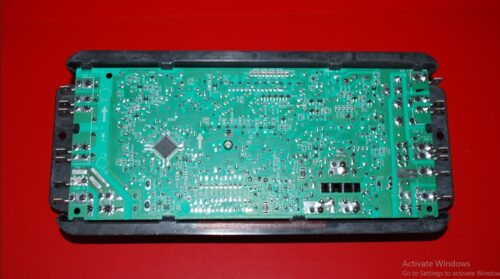 Part # W10476695 Whirlpool Oven Electronic Control Board (used, overlay fair)