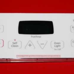 Part # 164D8450G018, WB27T11276 GE Oven Electronic Control Board (used, overlay good)