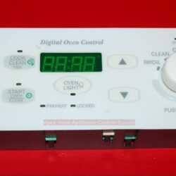 Part # 31-31992501-0 Amana Oven Electronic Control Board (used, overlay fair - White)