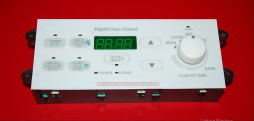 Part # 31-31992501-0 Amana Oven Electronic Control Board (used, overlay fair - White)