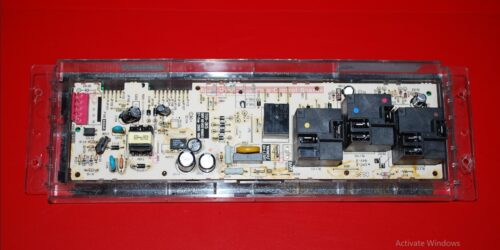 Part # WB27K10204, 183D9935P004 GE Oven Electronic Control Board (used, overlay fair)