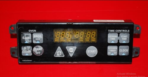 Part # 164D3261G011 GE Oven Electronic Control Board (used, overlay fair)