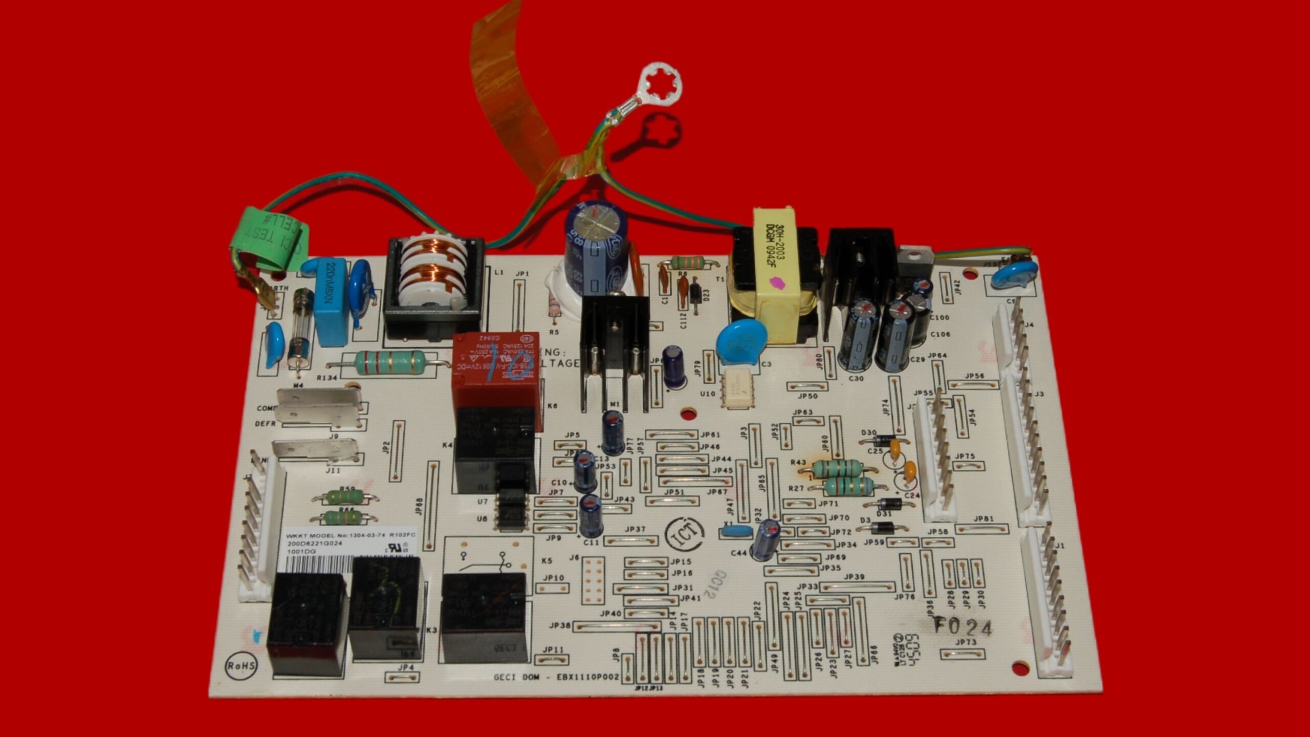 GE Refrigerator Control Board 200D6221G024 | OEM Used Tested