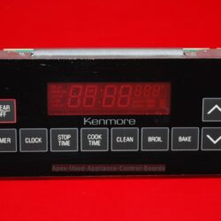 Part # WB27K5073, ERC-14500-RP Kenmore Oven Electronic Control Board (used, overlay good)