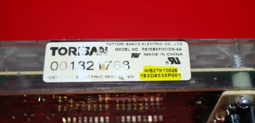 Part # WB27K10026 | 183D6335P001 - GE Oven Control Board (used, overlay fair - White)