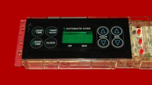 GE Gas Oven Control Board | Part # WB27K10047 | 183D7277P002 | WB27K10140 (overlay fair - Black)
