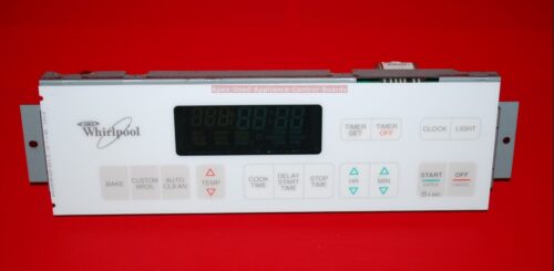 Part # 3195177 Whirlpool Oven Electronic Control Board (used, overlay good)