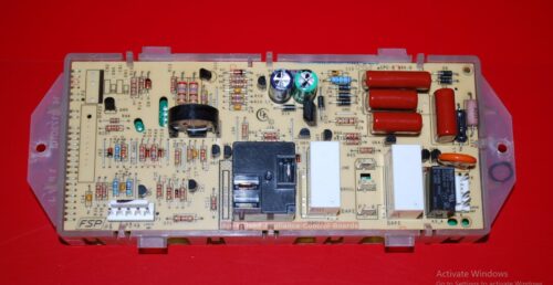 Part # 6610457, 9760304 Whirlpool Oven Electronic Control Board (used, overlay poor - Yellow)