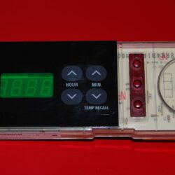 Part # 191D2037G001 GE Oven Control Board (used, overlay fair - Black)