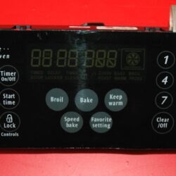 Part # 316462866 Frigidaire Oven Electronic Control Board (used, overlay poor)