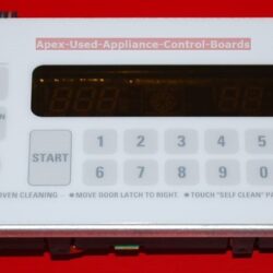 Part # 164D3255G002 GE Oven Electronic Control Board (used, overlay good)
