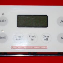 Part # 316222802 Frigidaire Oven Electronic Control Board (used, overlay fair)