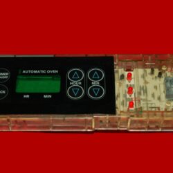 GE Gas Oven Control Board | Part # WB27K10047 | 183D7277P002 | WB27K10140 (overlay fair - Black)