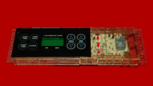 GE Gas Oven Control Board | Part # WB27K10047 | 183D7277P002 | WB27K10140 (overlay fair - Black)
