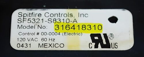 Part # 316557238 | 316418310 | Frigidaire Oven Control Board (overlay good - White)