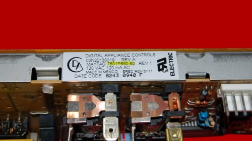 Part # 5700M671-60 | 7601P550-60 | Magic Chef Oven Control Board (overlay fair - White)