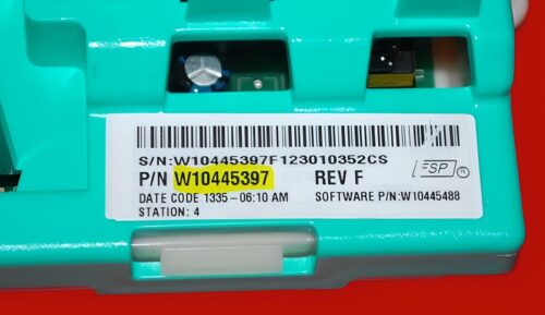 Part # W10445397 | Whirlpool Washer Control Board