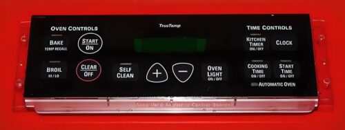 Part # WB27T10864 | 191D3776P011 | GE Oven Control Board (overlay good - Black)