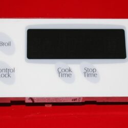 Part # WP5701M556-60 | 7601P553-60 - $79  Maytag Oven Control Board (used, overlay fair - Bisque)