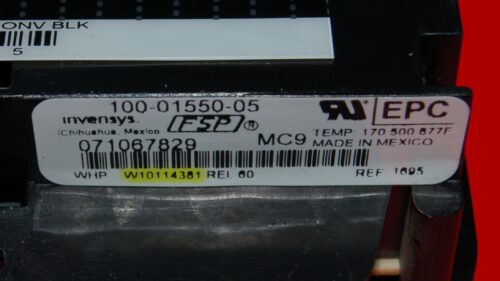 Whirlpool Oven Control Board - W10114381 | W10831554 (overlay fair - Black)