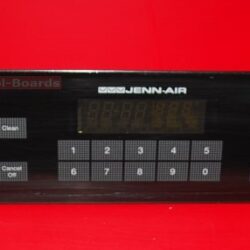 Part # 71002233, 12001505, 8507P015-60, 71001799 Jenn-Air Oven Control Panel And Control Board (used, overlay fair)