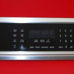Part # 139038815, 5304503761, 316560170 Frigidaire Oven Touch Panel And Control Board (used, overlay good - Black)