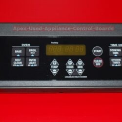 Part # WB36T10550, WB27T10411, 191D3159P122 GE Oven Touch Panel And Control Board (used, overlay good)