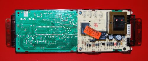 Part # 183D6012P003, WB27K10143 GE Gas Oven Electronic Control Board (used, overlay fair - Black/Red)