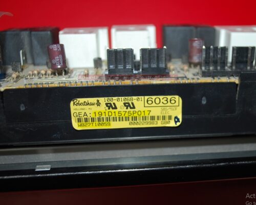 Part # WB36T10452, 191D1575P017, WB27T10059     GE Monogram Oven Control Panel And Control Board (used, overlay good)