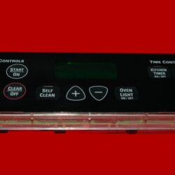 GE Oven Control Board WB27T10468 | 191D3776P003 | OEM Used Tested overlay fair - Black)