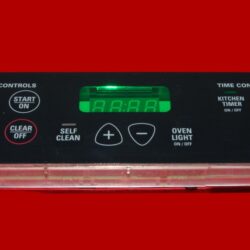 Part # WB27T10468 | WB27X4546 | 191D3776P003 | GE Oven Control Board (overlay fair - Black)