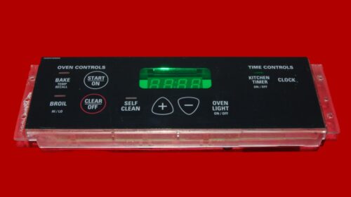 Part # WB27T10468 | WB27X4546 | 191D3776P003 | GE Oven Control Board (overlay fair - Black)