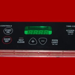Part # WB27T10468 | 191D3776P003 | GE Oven Control Board (overlay fair - Black)