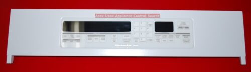 Part # 4452605, 8302346 Kitchen-Aid Superba Oven Control Panel And Control Board (used, overlay very good)