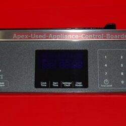 Part # W10668452, W10803991 Whirlpool Wall Oven Control Panel And Boards (used, overlay very good)