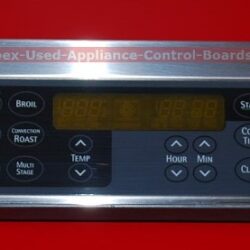 Part # WB27T10149, WB27T10310, 164D4105P035 Kenmore Wall Oven Control Panel And Control Board (used, overlay good)