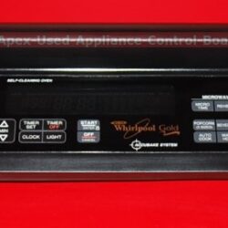 Part # 8300409, 8302320, 8301848 Whirlpool Gold Control Panel And Control Board (used, overlay good )