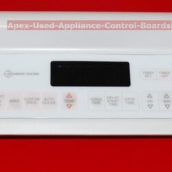Part # 8300451, 4452900 Whirlpool Gold Oven Control Panel And Control Board (used, overlay good)