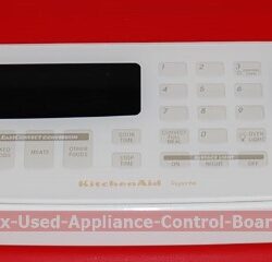 Part # 9752355CT, 3191106 Kitchen-Aid Oven Control Panel And Control Board (used, overlay good)