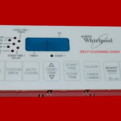 Part # 8053158 | 6610157 Whirlpool Oven Control Board (overlay fair - White)