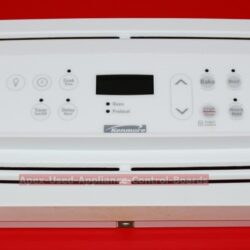 Part # 318284901, 316418552 Kenmore Oven Touch Panel And Control Board(used, overlay good)