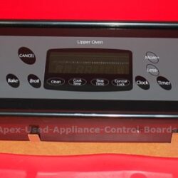 Part # 74009199, 74006712 Maytag Oven Control Panel And Control Board (used, overlay fair)