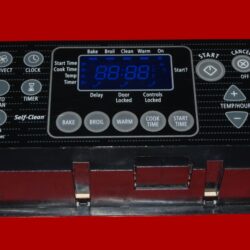 Whirlpool Oven Control Board - W10114381 | W10831554 (overlay fair - Black)