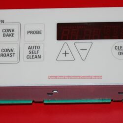 Part # WB27X5520, ERC-148000-GE GE Oven Electronic Control Board (used, overlay good)