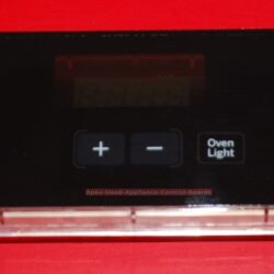Part # 164D8450G008, WB27K10344 GE Oven Electronic Control Board (used, overlay good)