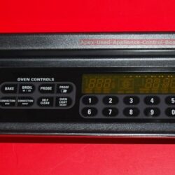 Part # WB27T10312, 164D4105P033, WB36T10502 GE Oven Control Panel And Control Board (used, overlay good)
