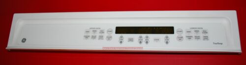 Part # WB27T10295, 164D4170P023, WB36T10471 GE Oven Control Panel And Control Board (used, overlay good)