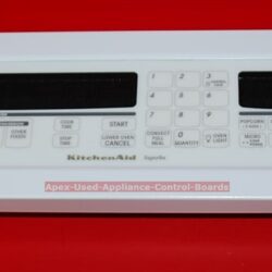 Part # 8302346, 4452605, 8302344 Kitchen-Aid Superba Control Panel And Control Board (used, overlay good)