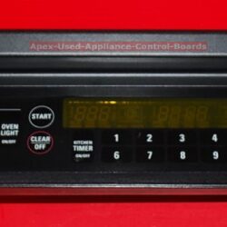Part # WB27T10287,164D4170P017, WB36T10205 GE Oven Control Panel And Control Board (used, overlay good)