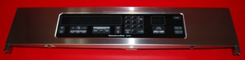 Part # 8302305, 4451791 Kitchen-Aid Superba Oven Control Panel And Control Board (used, overlay very good)